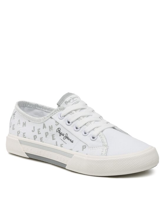 Pepe Jeans Кросівки Pepe Jeans Brady Shine G PGS30562 Білий