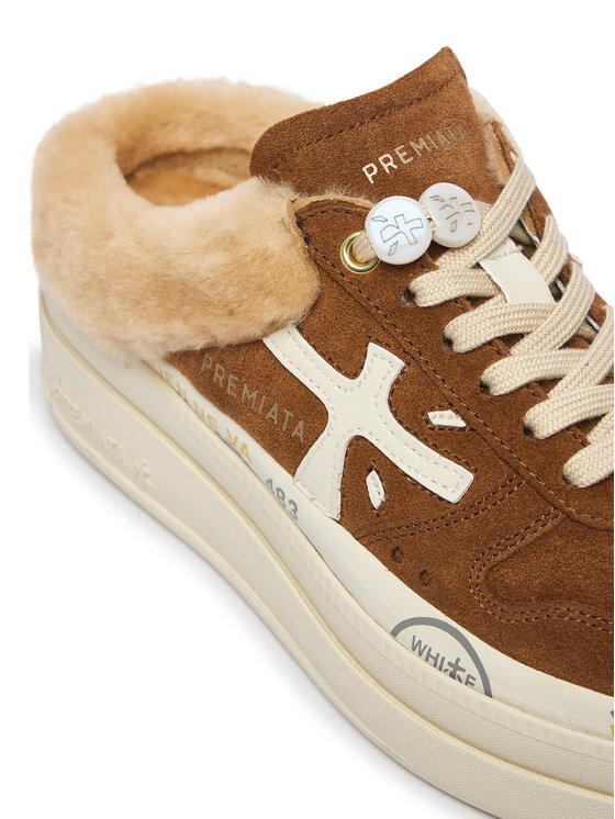 Premiata Sneakersy Premiata Micol Var 7016M Hnedá