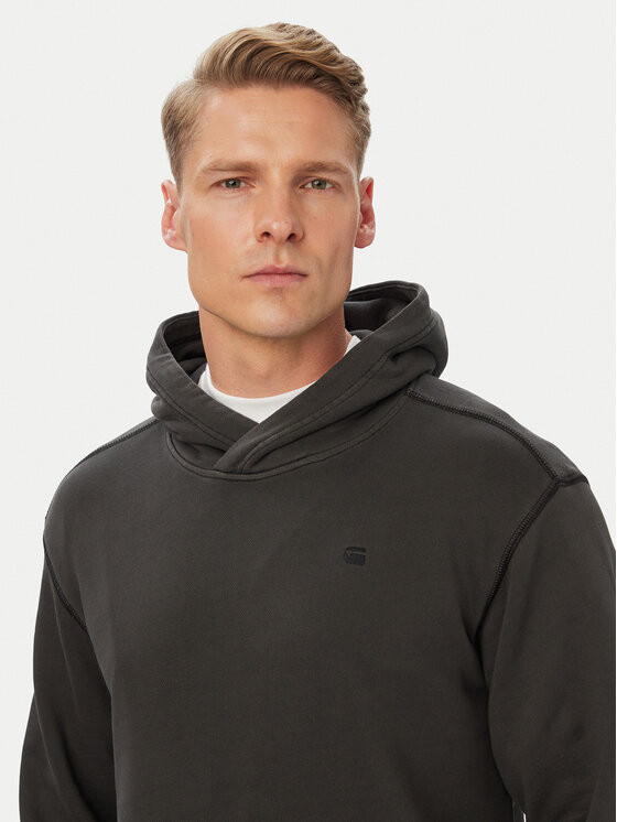 G-STAR G-Star Raw Μπλούζα Unit D30662 D969 Μαύρο Regular Fit
