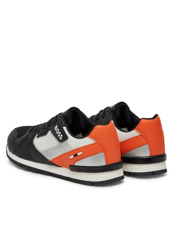 BOSS Sneakersy BOSS J51646 S Czarny