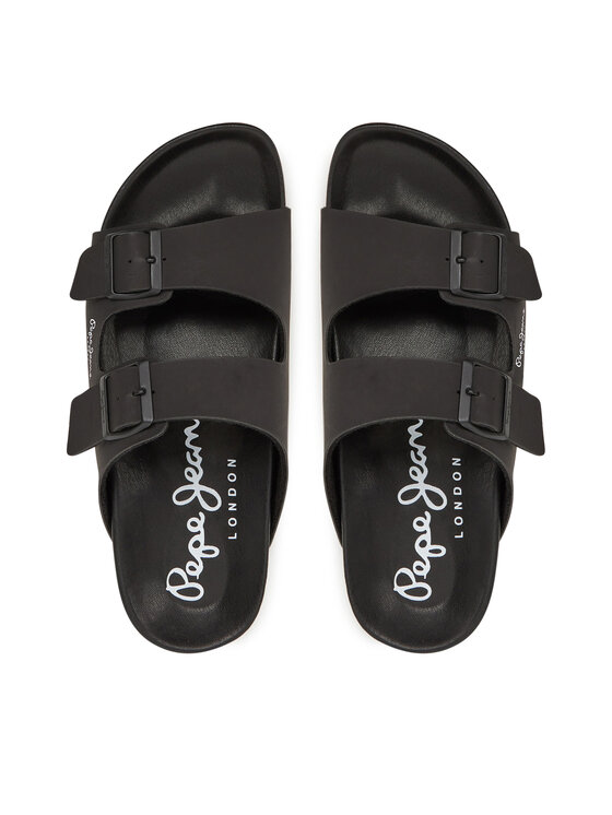 Pepe Jeans Чехли Pepe Jeans PMS90101 Черен