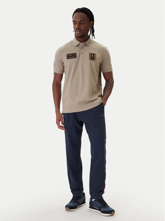 Aeronautica Militare Aeronautica Militare Polo 261PO1927UP00191 Beis Regular Fit