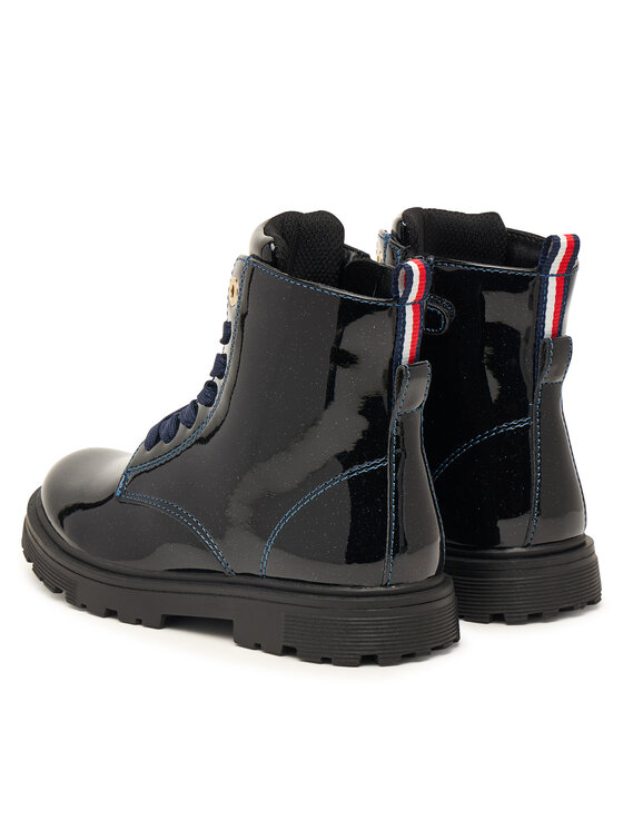 Tommy Hilfiger Ghete Tommy Hilfiger T1A5-35153-1237 S Bleumarin
