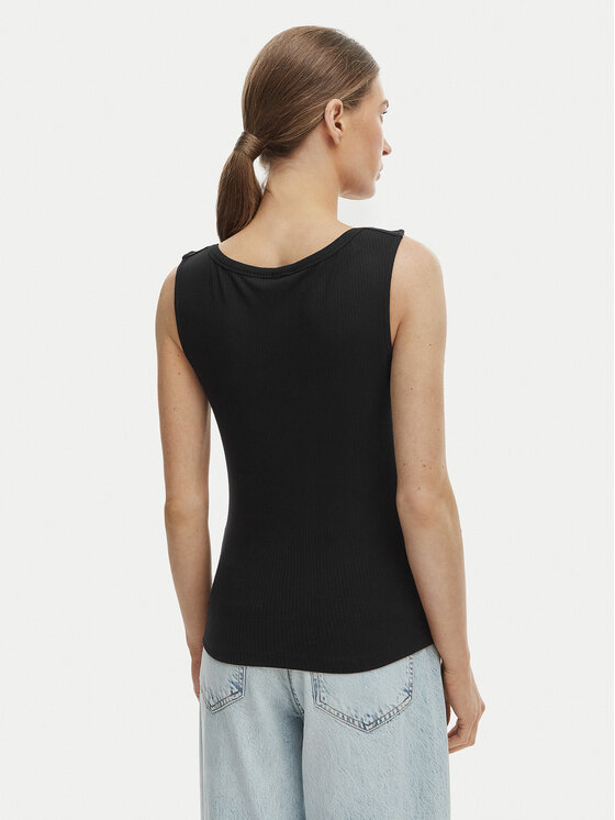 Tommy Hilfiger Tommy Hilfiger Top WW0WW47807 Negro Slim Fit
