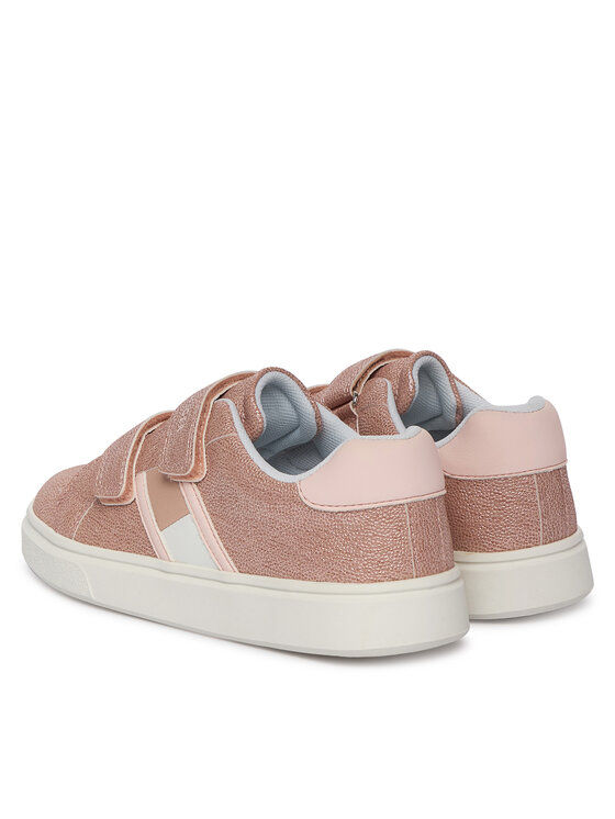 Tommy Hilfiger Αθλητικά Tommy Hilfiger Flag Low Cut Velcro T1A9-34232-0745 S Ροζ