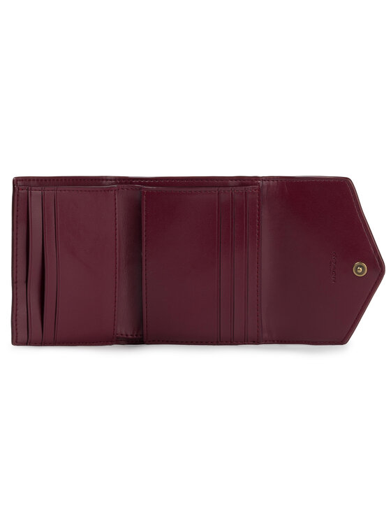 Coach Portfel Coach Clrblk Ctd Cnv Sig S 31548 B4NQ4 Brązowy