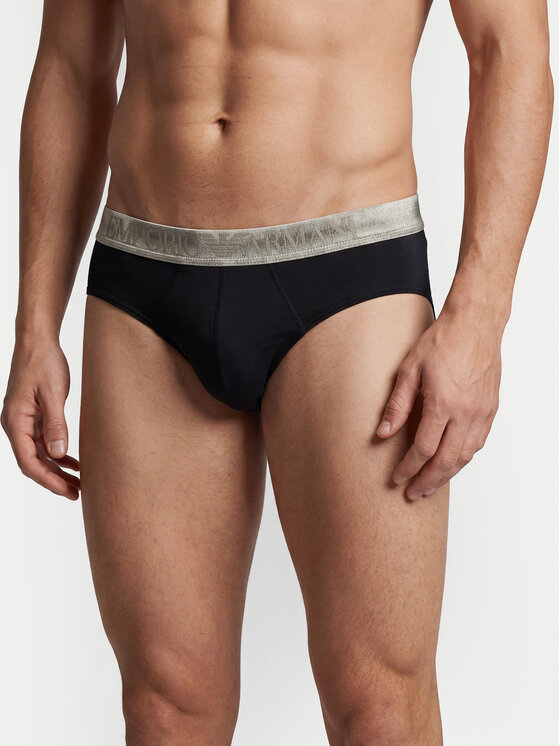Emporio Armani Underwear Emporio Armani Underwear Conjunto de slips EM000258 AF18886 MC061 Negro
