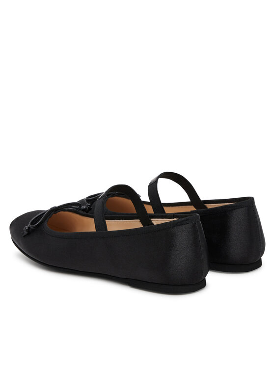 TWINSET Baleríny TWINSET 251GCJ022 S Čierna