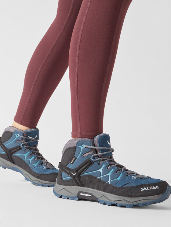 Salewa Trekkingi Salewa Jr Alp Trainer Mid Gtx GORE-TEX 64010-0365 Niebieski