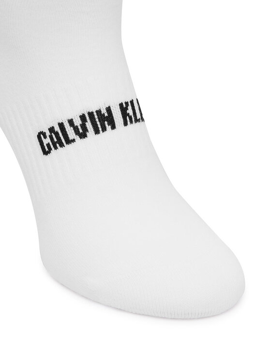 Calvin Klein Krátke ponožky Calvin Klein 701241736 Biela