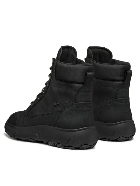 Geox Čižmy Geox U Nebula + Grip B Ab U46HFC 0FFBC C9999 Čierna