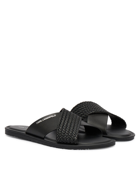 KARL LAGERFELD Шльопанці KARL LAGERFELD Kastor IV KL70214C Чорний