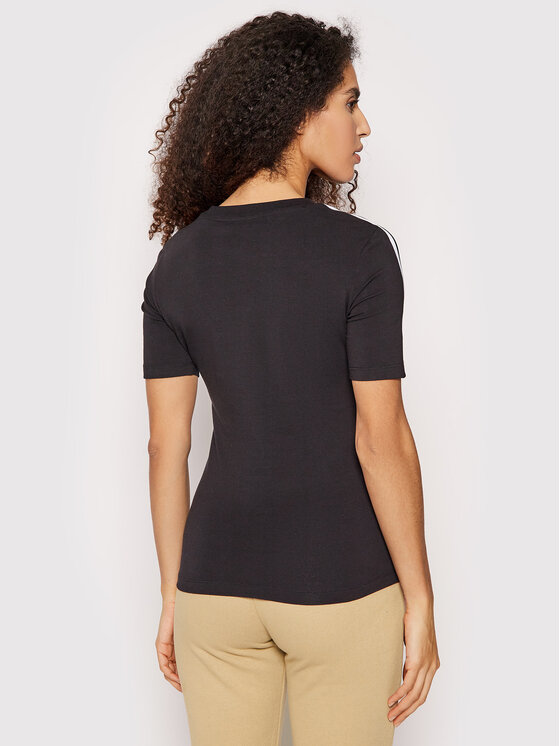 adidas adidas Футболка Tight Tee FM2592 Чорний Slim Fit