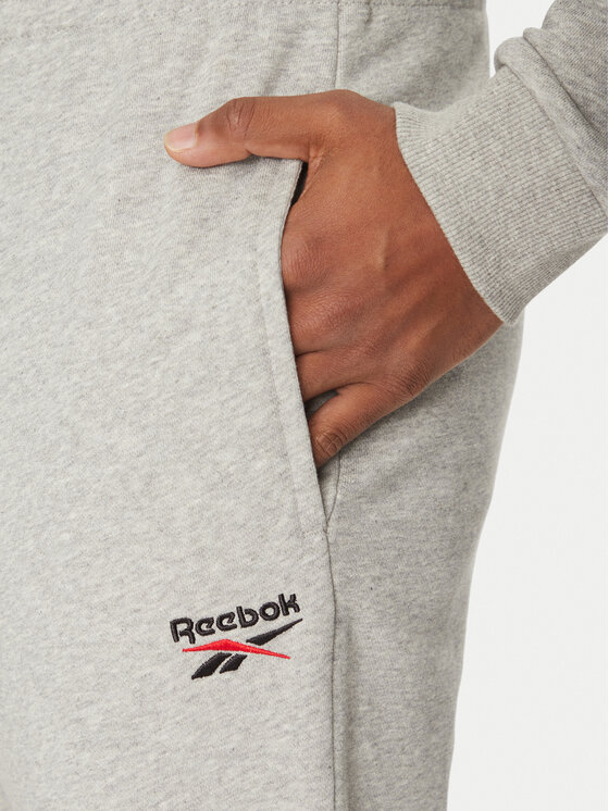 Reebok Reebok Pantalones de chándal 100221804 Gris Regular Fit