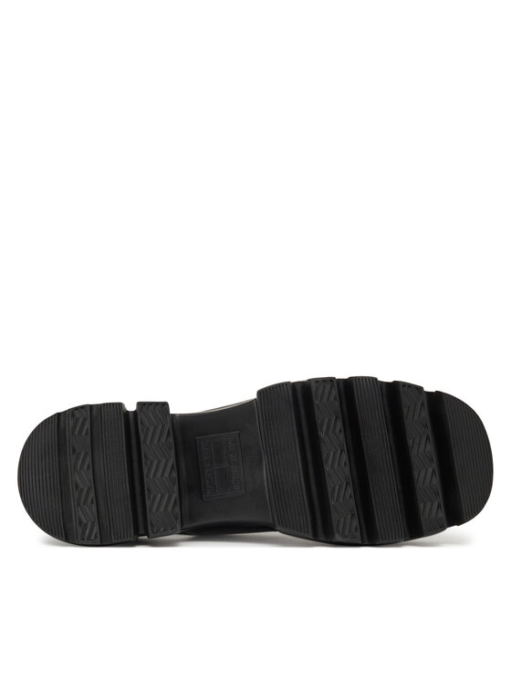 Tommy Jeans Sandale Tommy Jeans Tjw Chunky City Sandal EN0EN02750 Crna