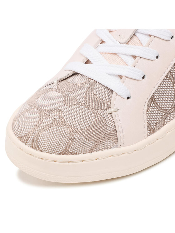 Sneakersy Coach Lowline Jacquard G5037 Béžová