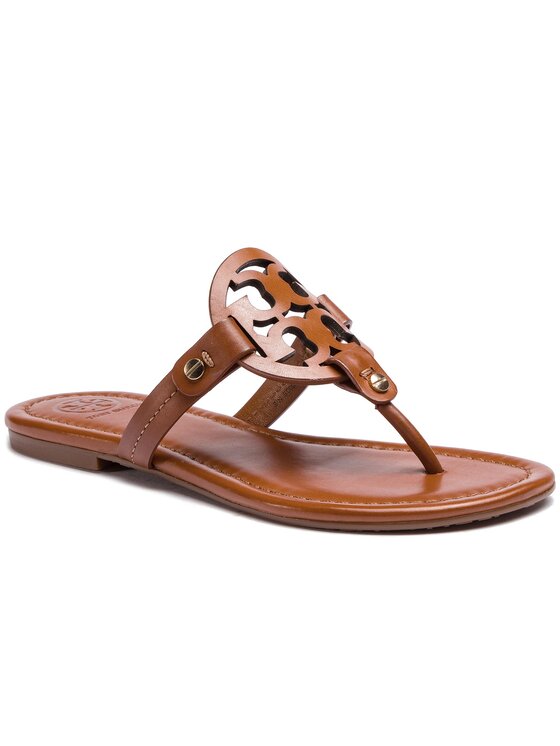 Tory Burch В'єтнамки Tory Burch Miller 50008694 Коричневий