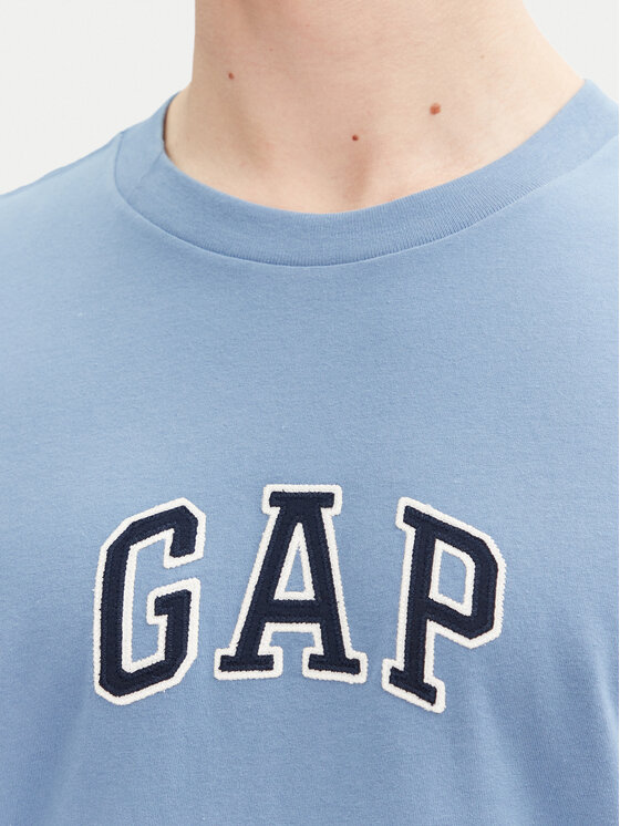 Gap Gap Majica 570044-36 Modra Regular Fit