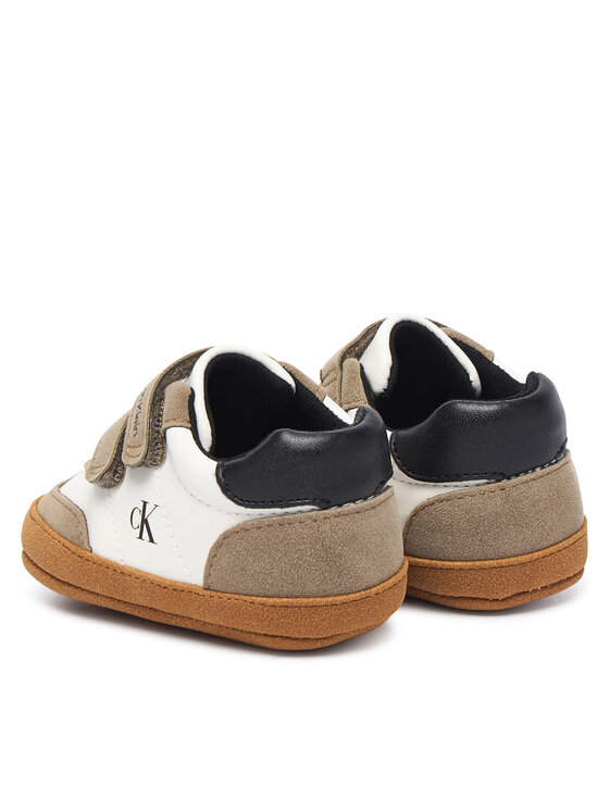 Calvin Klein Mehki čeveljčki za dojenčke Calvin Klein V0B9-83438-1976 Bež