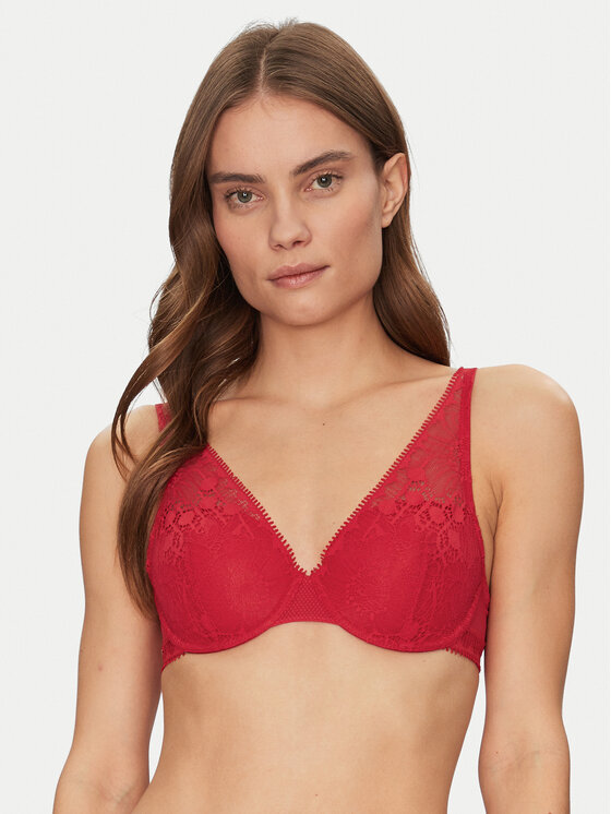 Chantelle Chantelle Бюстгальтер з підкладкою Day To Night C15F70 Червоний