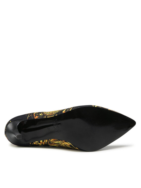 Versace Jeans Couture Μπότες Versace Jeans Couture 71VA3S53 Μαύρο