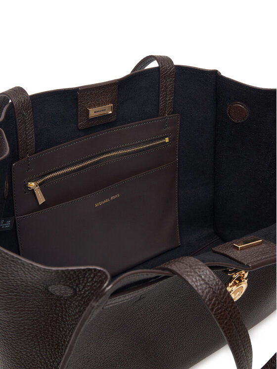 MICHAEL Michael Kors Kabelka MICHAEL Michael Kors Hamilton 30F6GNXT7L Tmavě hnědá
