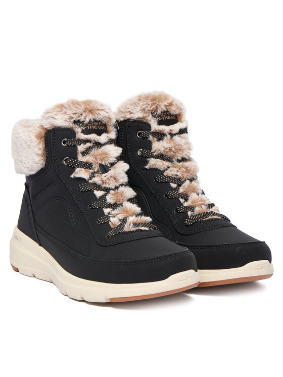Skechers Черевики Skechers Glacial Ultra 144199/BLK Чорний