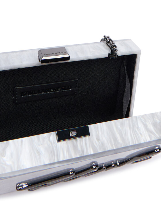 KARL LAGERFELD Torebka KARL LAGERFELD A1W30124 Biały