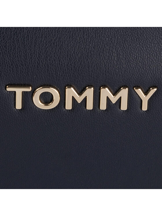 Tommy Hilfiger Ročna torba Tommy Hilfiger Iconic Tommy Crossover AW0AW07592 Mornarsko modra