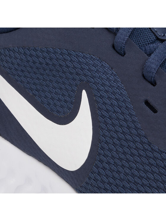 Nike Buty do biegania Nike Revolution 5 BQ3204 400 Granatowy