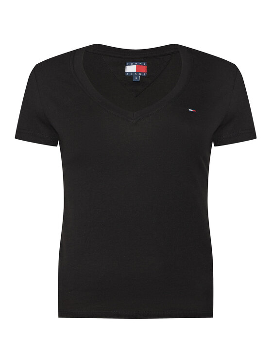 Tommy Jeans Tommy Jeans Set t-shirt majica﻿ DW0DW21367 Crna Slim Fit