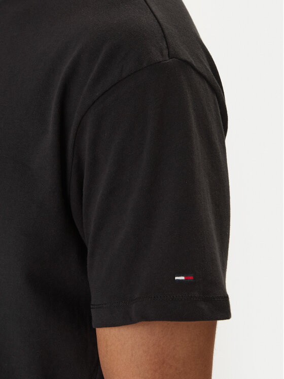 Tommy Jeans Tommy Jeans Camiseta Bear DM0DM22543 Negro Relaxed Fit