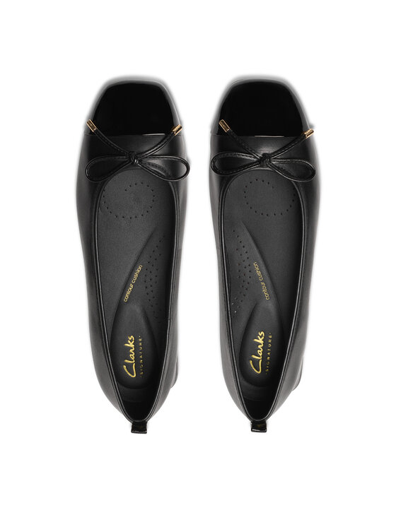 Clarks Baleríny Clarks Ubree15 Poppy 26181322 Čierna