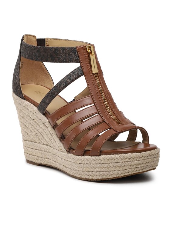 MICHAEL Michael Kors Еспадрильї MICHAEL Michael Kors Bradley Wedge 40S3BYMS2B Коричневий