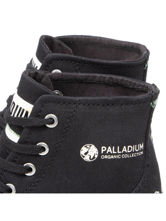 Palladium Ορειβατικά παπούτσια Palladium Pampa Hi Organic II 77100-008-M Μαύρο