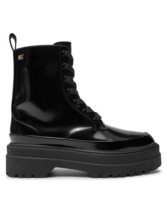 Tommy Hilfiger Μποτίνια Tommy Hilfiger FW0FW07953 Μαύρο