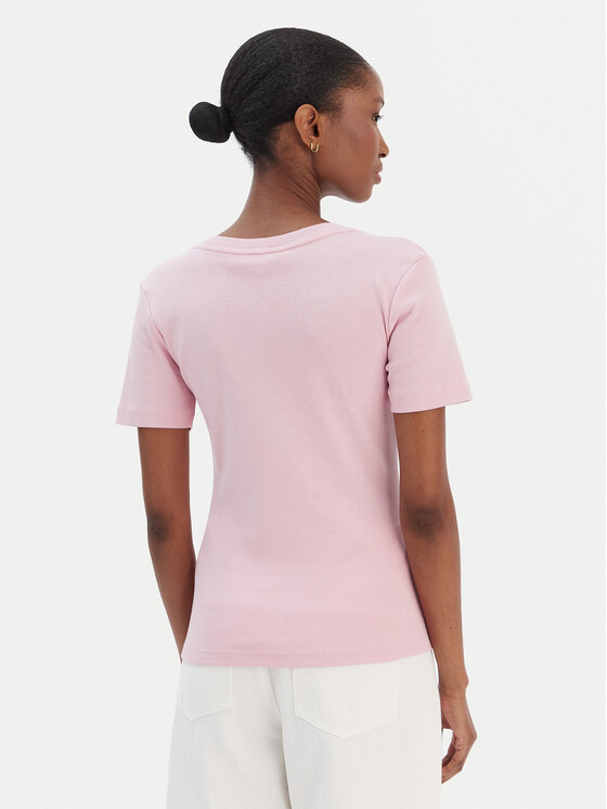 Tommy Hilfiger Tommy Hilfiger Camiseta New Cody WW0WW40584 Rosa Slim Fit