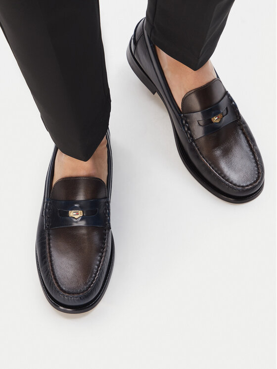Tommy Hilfiger Mocasini Tommy Hilfiger FM0FM06076 Bleumarin