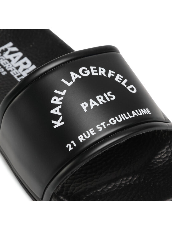 Karl Lagerfeld Kids Klapki Karl Lagerfeld Kids Z29035 Czarny