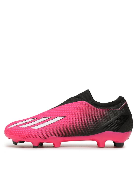 adidas Ποδοσφαιρικά Παπούτσια adidas X Speedportal.3 Laceless Firm Ground Boots GZ5065 Ροζ
