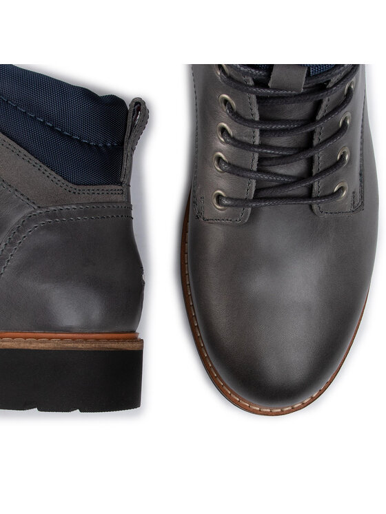 Tommy Hilfiger Bakancs Tommy Hilfiger Active Leather Boot FM0FM02427 Szürke