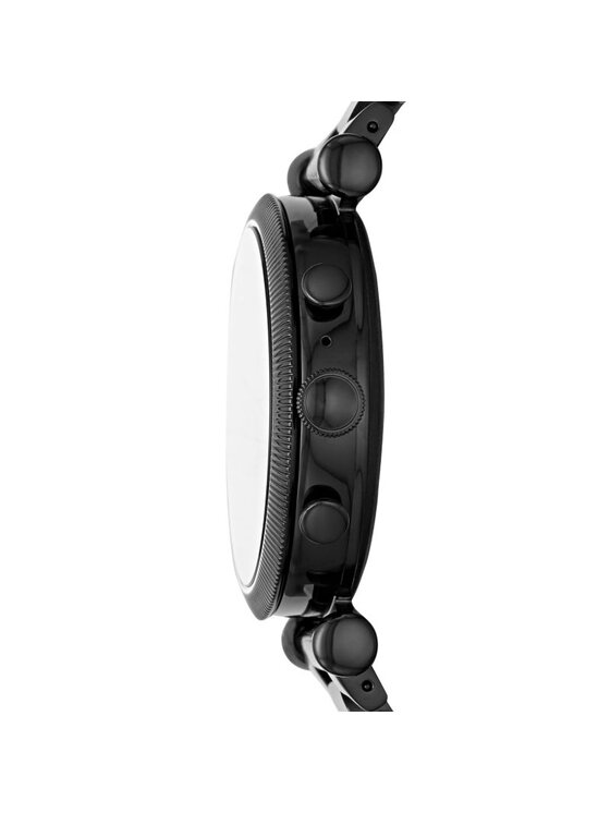 Fossil Pametni sat Fossil Sloan Hr FTW6042 Crna