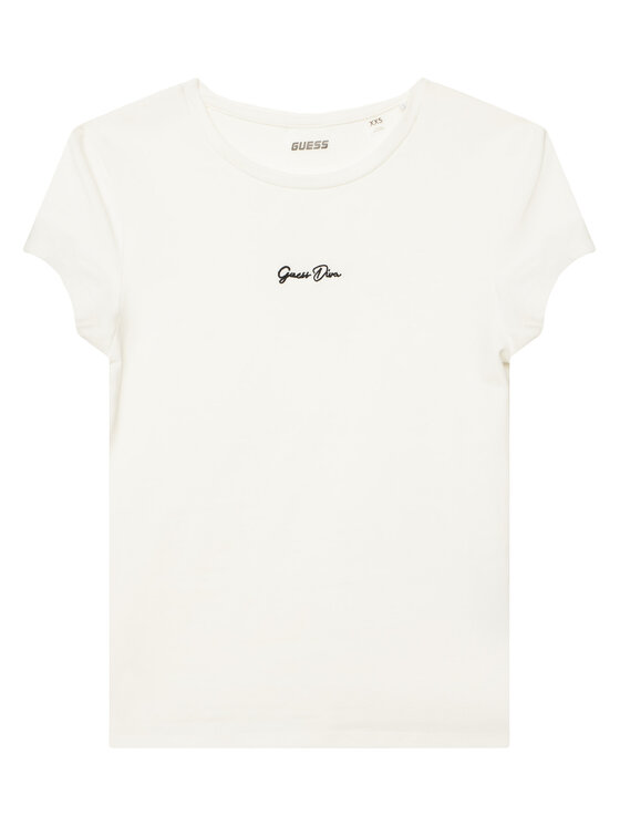 Guess Guess Camiseta V6YI01 K4258 Crema Slim Fit