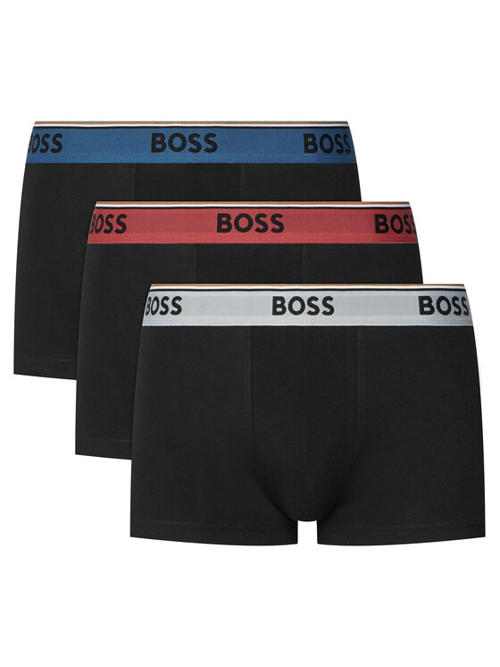 BOSS BOSS Conjunto de calzoncillos boxer 50554693 Negro