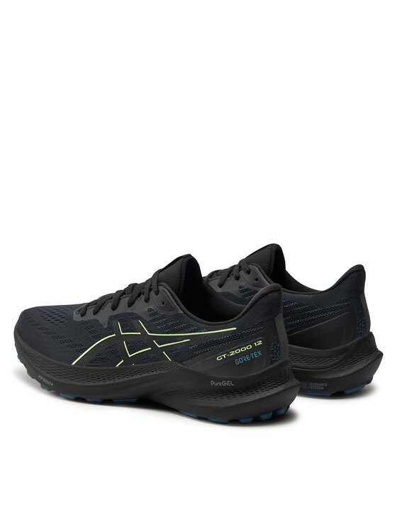Asics Pantofi pentru alergare Asics Gt-2000 12 Gtx GORE-TEX 1011B687 Negru