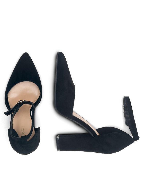 DeeZee Zapatos hasta el tobillo DeeZee KL-091201-06 Negro