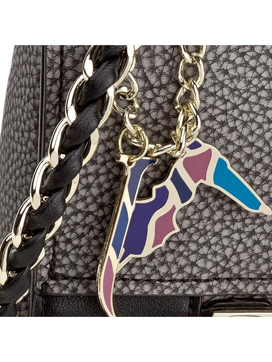 Trussardi Borsetta Trussardi Diane Grain Pochette Bag 75B091 Grigio