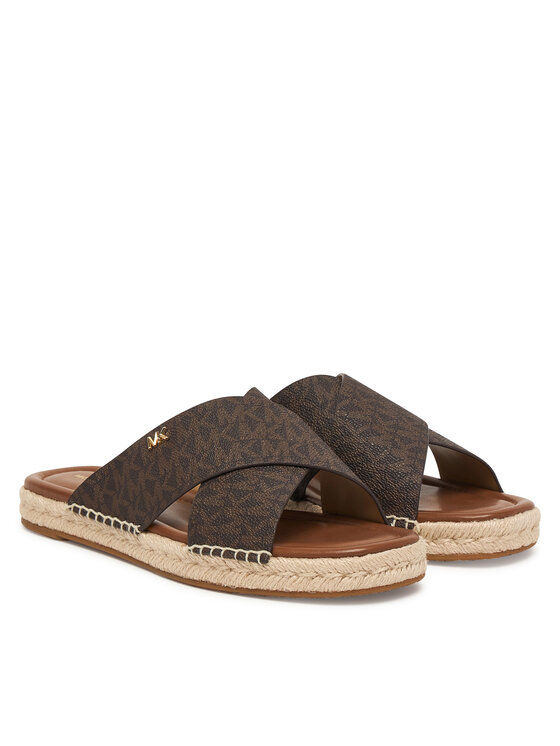 MICHAEL Michael Kors Еспадрильї MICHAEL Michael Kors Kenzie 40R6KZFS1B Коричневий