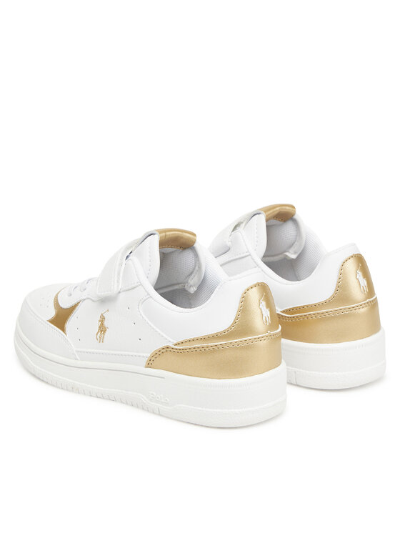 Polo Ralph Lauren Снікерcи Polo Ralph Lauren Masters Court II Ps RL03403103 Білий