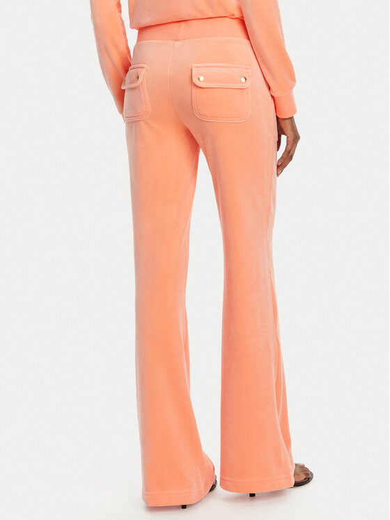 Juicy Couture Juicy Couture Pantalones de chándal Layla JCSEBJ001 Naranja Flared Leg